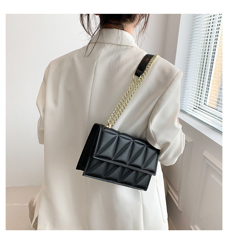 Small Square Bags - Fashion Chain Crossbody Shoulder Bag