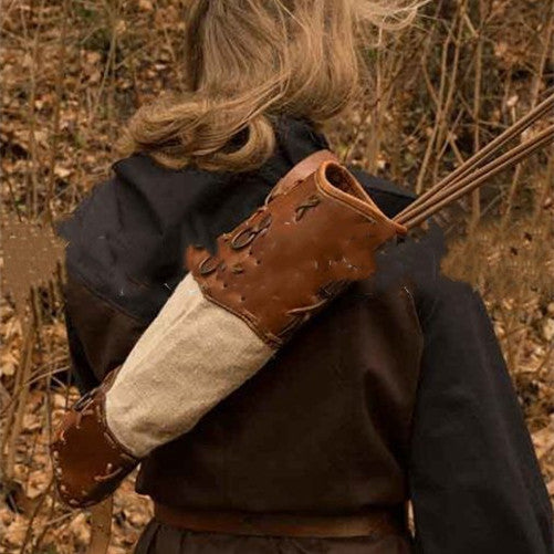 Warrior Hand Woven Skin Spliced Quiver