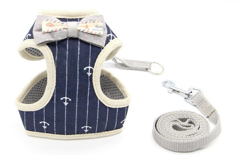 Premium Cat Traction Rope – Stylish Walking Harness & Leash Set