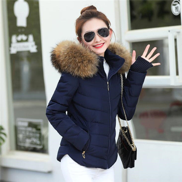 Brown Parka Winter Jacket for Women