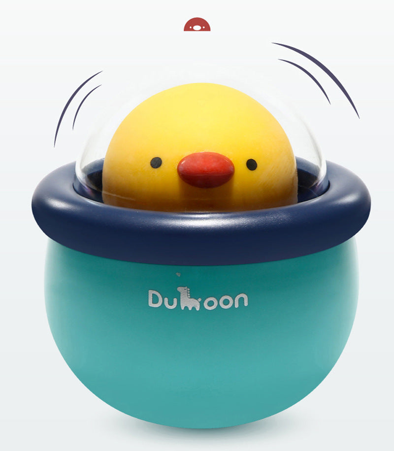 Cute Chicken Tumbler Music Bells Toy - Infants Educational Early Education Baby Rattle Toys