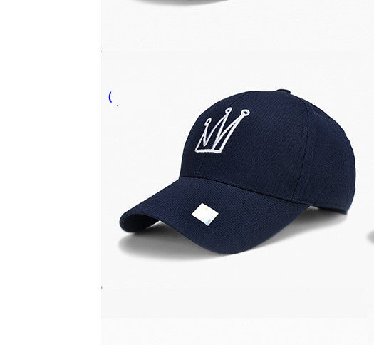 Embroidered Peaked Hat - Women Alphabet Baseball