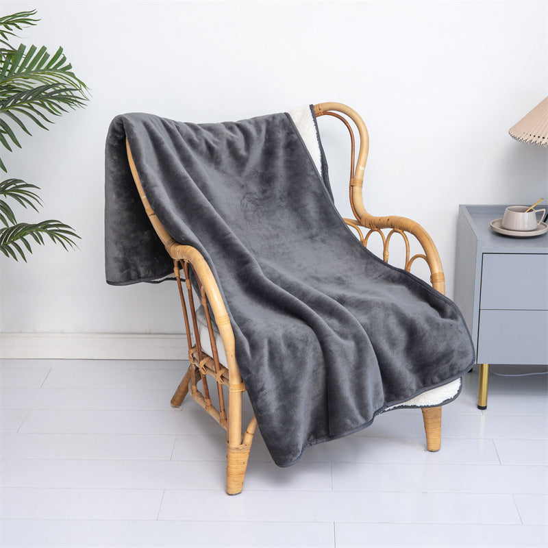 Lambswool Pet Waterproof Blanket - Urine Pad Reusable & Washable