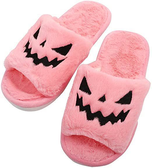 Halloween Shoes - Winter Cute Warm Home Slippers Women