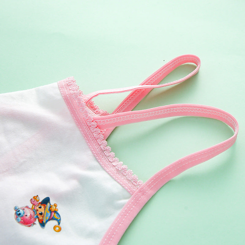 Children's Underwear Vest - Primary School Girls Bra Sports