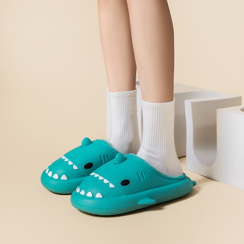 Cartoon Shark Home Slippers