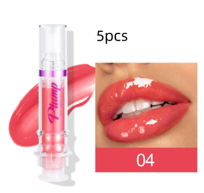 New Tube Rich Lip Color - Slightly Spicy Lip Honey Lip Glass Mirror Face Lip Mirror Liquid Lipstick