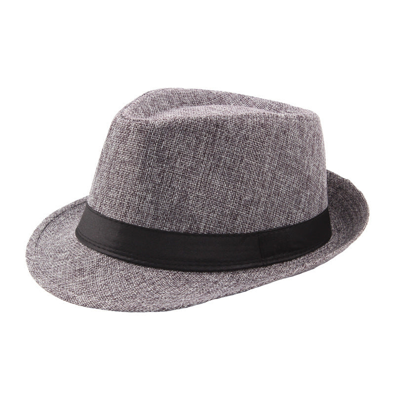 Fashion Personality Linen Top Hat for Men