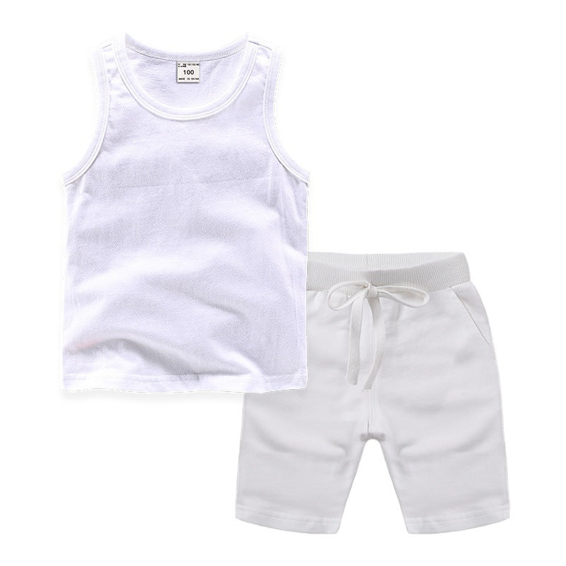 Children's Sleeveless Top & Short Clothing Sui