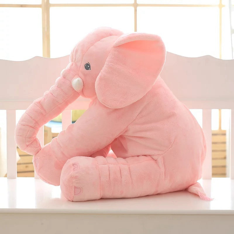 Soft Comfort Elephant Plush Pillow - Sleeping Baby Sleep Child Pillow Leather Shell