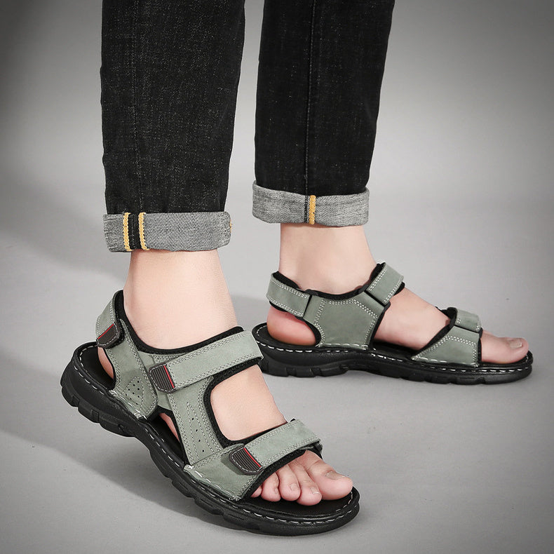 Summer Sandals - Men's Velcro Sandals And Slippers