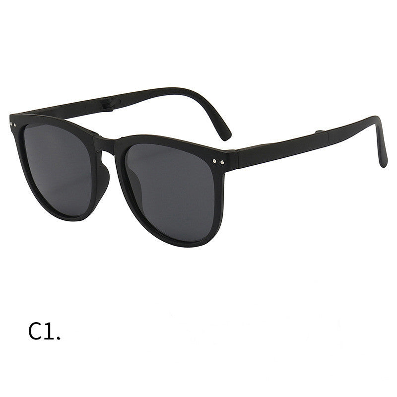 Trendy Foldable Sunglasses For Women - TR Polarized Folding Sun Glasses
