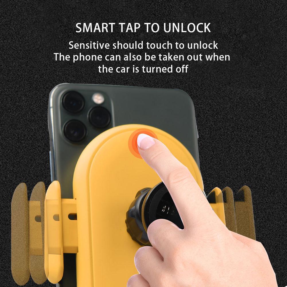 Infrared Induction Car Wireless Charger - Car Phone Holder