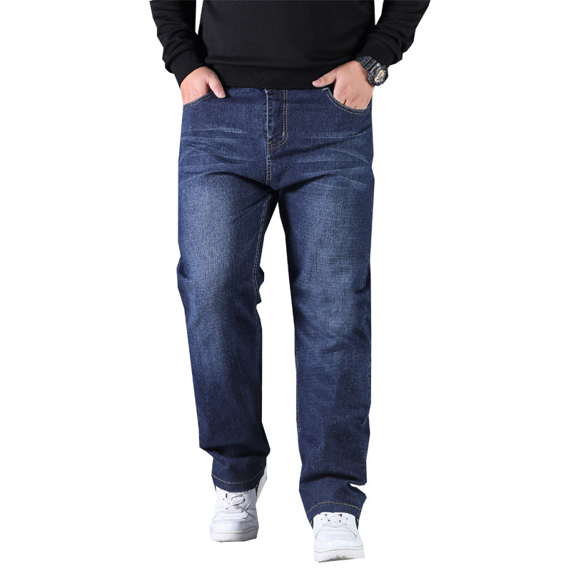 Men's Fashion Casual Pants - Straight Loose-fitting Pants