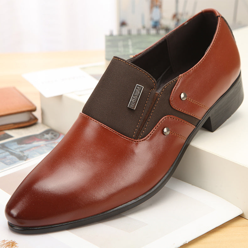 Men's Fashion - Casual Pointed Toe Leather Shoes