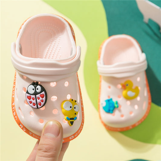 Children's Summer Slippers - Boys Baby Sandals And Slippers Girls Hole Shoe