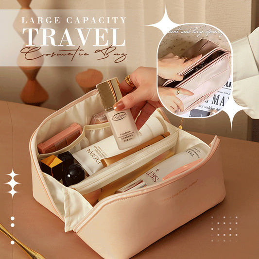 Travel Cosmetic Bag - Large Capacity Multifunction Travel Cosmetic Bag