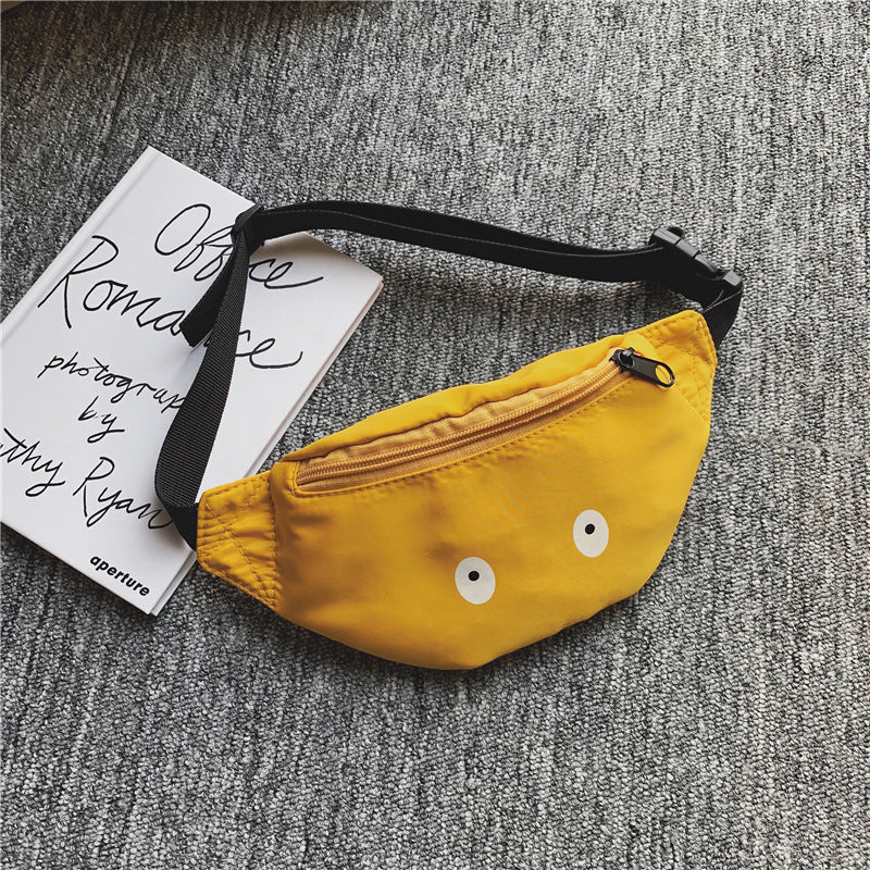 Children's Single-shoulder Waist Bag -  Funny Pattern