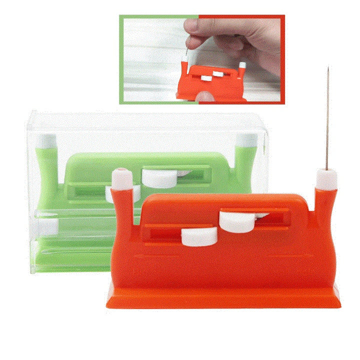 Auto Needle Threader – Double-Headed Thread Device for Hand & Machine Sewing | Perfect for Elders & DIY Crafters - JumoShop