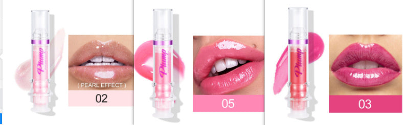 New Tube Rich Lip Color - Slightly Spicy Lip Honey Lip Glass Mirror Face Lip Mirror Liquid Lipstick