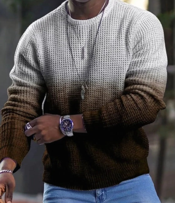 Men's 3D Pullover Casual Tops