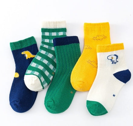 Children's Colorful Cotton Socks