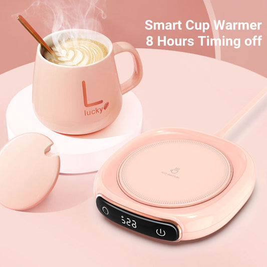 Coffee Mug Warmer - Warm Coaster Smart Heating Cup Thermal Insulation Constant Temperature Coaster Heating Pad Desktop