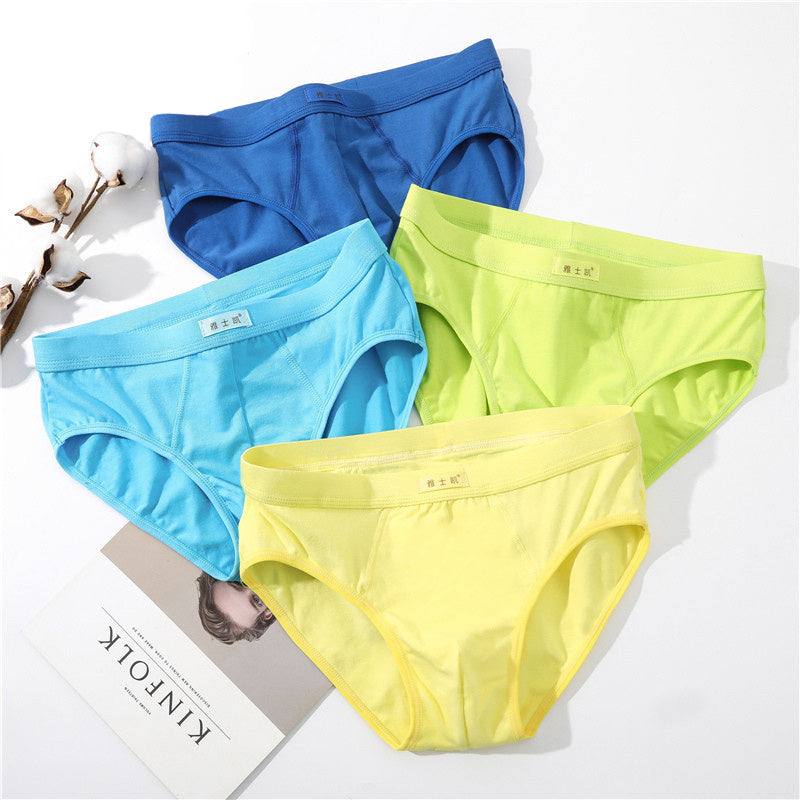 Men's Comfortable Soft Cotton Briefs Underwear
