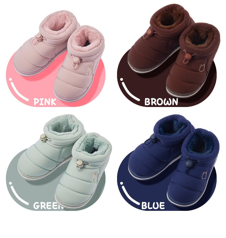 Comfy Warm Drag Bag Shoes -Boy And Girl