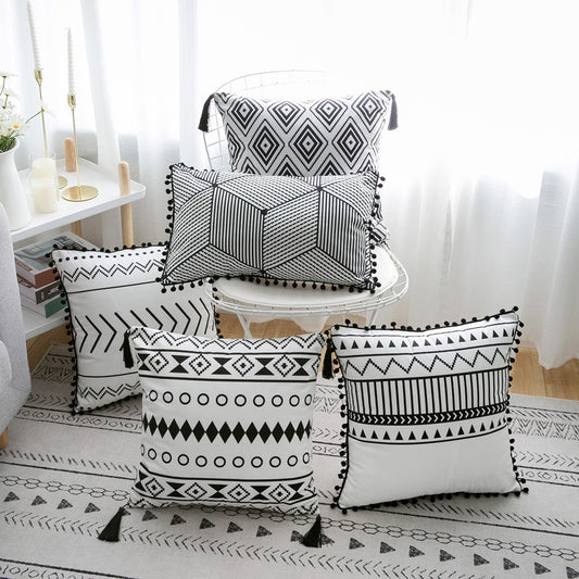 Bohemian National Throw Pillow Cushion Cover
