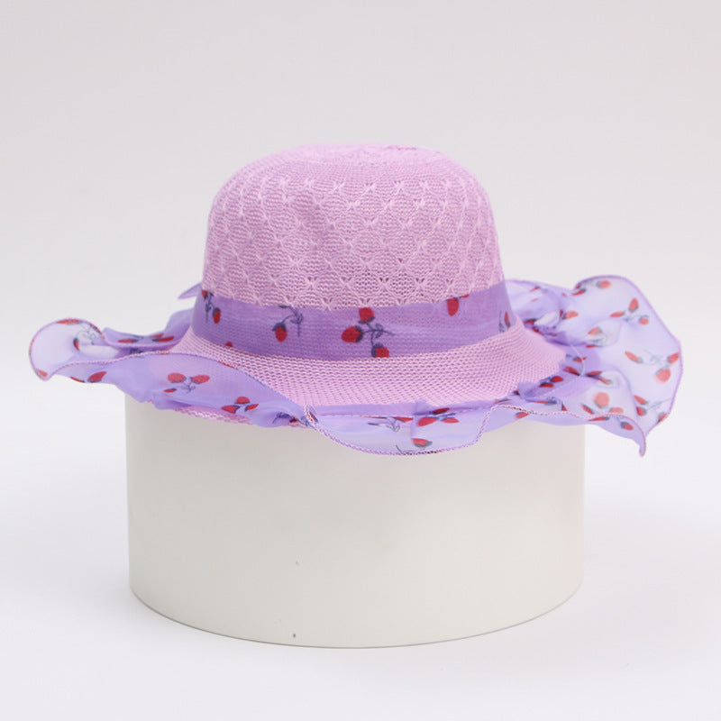 Princess Straw Hat - Kids Summer Hat