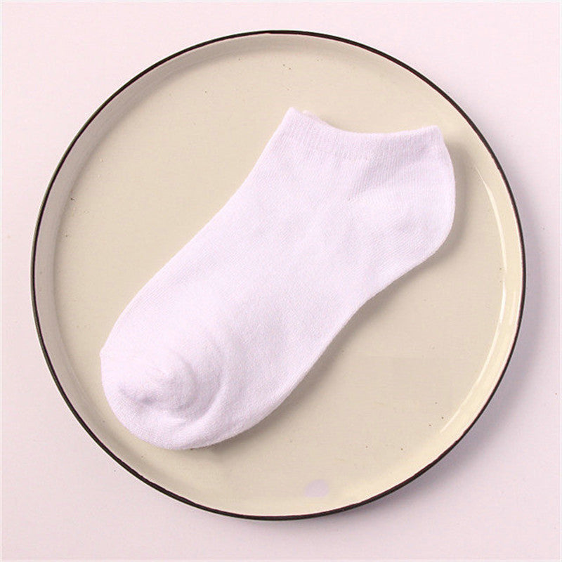 Short Ladies Boat Socks - Ladies Socks White Socks Student Socks