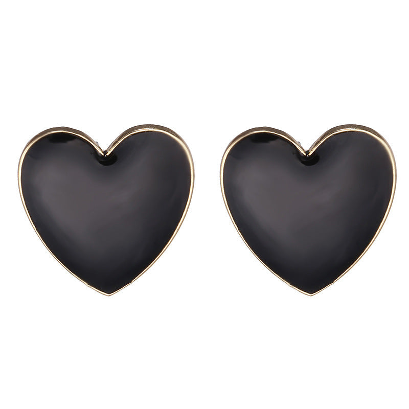 Heart Stud Earrings - Trendy Jewelry Statement Stud Earring - JumoShop