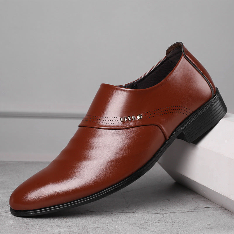 Casual Pointed Toe Shoes for Men - Leather Shoes for Men
