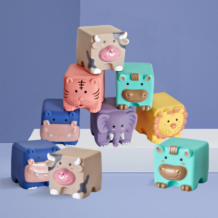 Animal Relief Soft Building Blocks