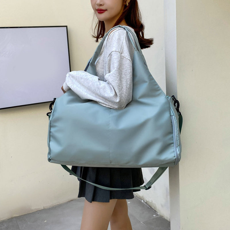 Women Yoga Bag - Sports Fitness Dry And Wet Separation Large Capacity Storage Travel Bags, Can Carry Yoga Mats