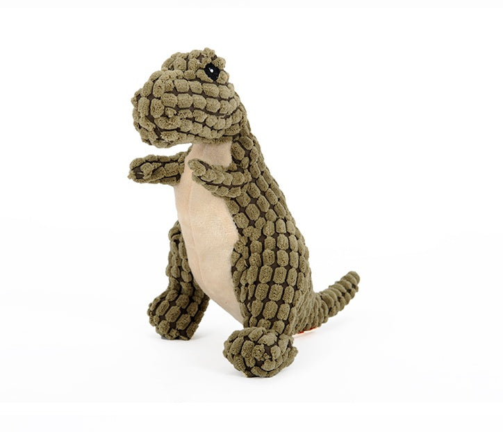 Dinosaur Interactive Plush Toys - For Large Dogs, Chew Toys