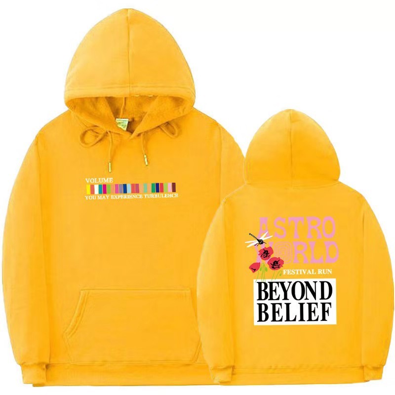 Multiple Colour Hip-hop Streetwear Hoodie