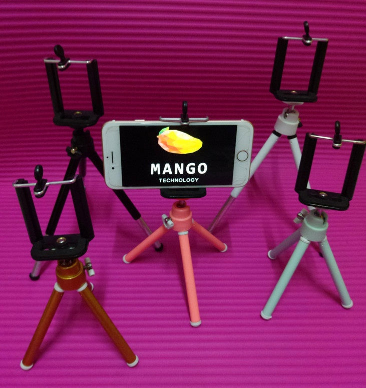 Colorful Digital Camera Tripod Stand - Mini mobile phone stand Desktop photography Live selfie network red stand - JumoShop