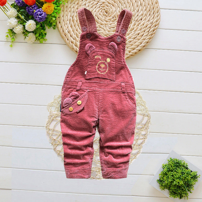 Cute Demin Children's Overalls - Girls Demin Overalls