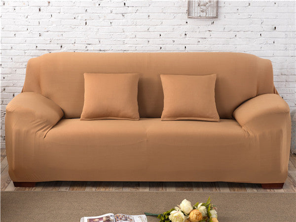 Solid Corner Sofa Covers - Couch Slipcovers Elastic Material Sofa Skin Protector Cover Sofa Armchair