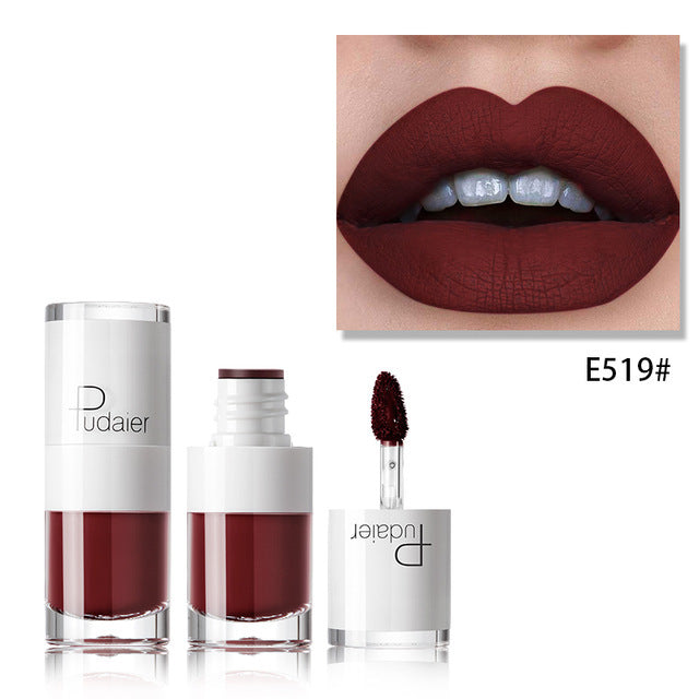 16 Color White Bottle Matte Lip Stick
