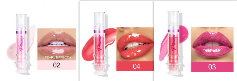New Tube Rich Lip Color - Slightly Spicy Lip Honey Lip Glass Mirror Face Lip Mirror Liquid Lipstick