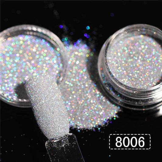 Holographic Nail Glitter - JumoShop