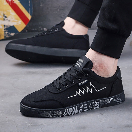 Men's Canvas Shoes -- sports casual men's shoes flat shoes men