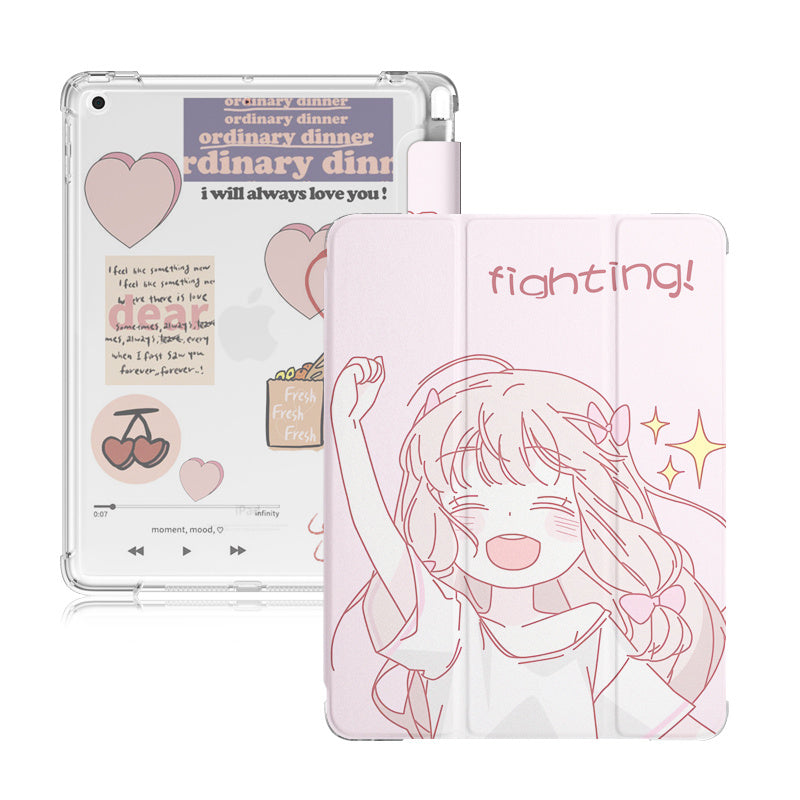 Silicone Covered Flat Shell Compatible with Apple