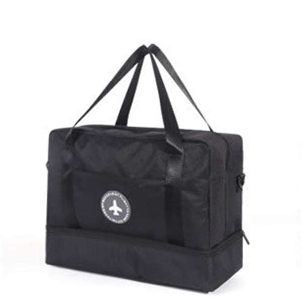 Dry And Wet Separation Travel Bag - Tourism Fitness Storage Pouch Women's Clothes Shoes Daily Necessities Duffle Package Supplies