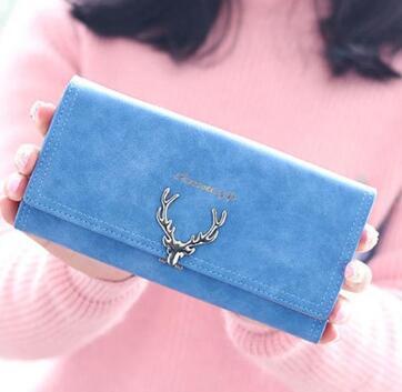 Korean Fashion Frosted Deer Woman Bag - Multi Card Holding Bag Coin Purse