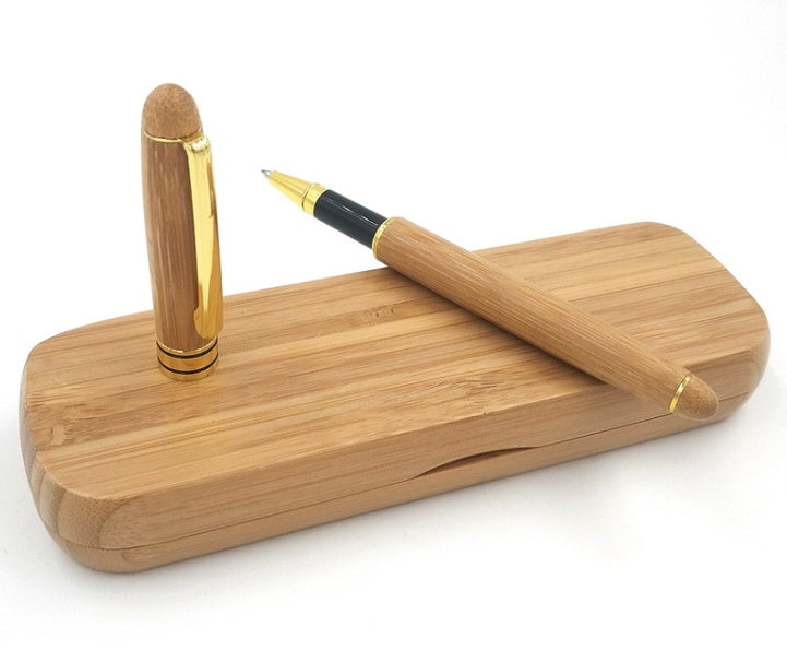 Bamboo Pen - Customer Gift Hard Pen Neutral Bamboo Pen