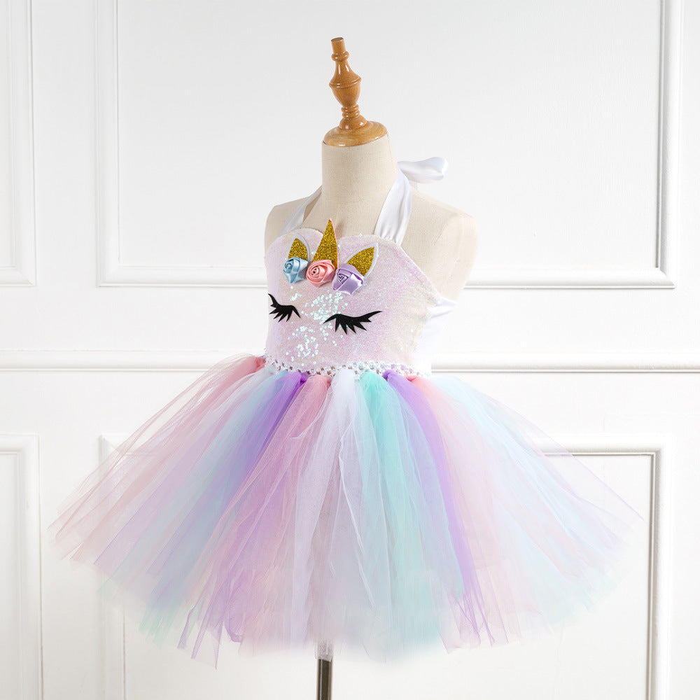 Girls' Tulle Unicorn Dresses